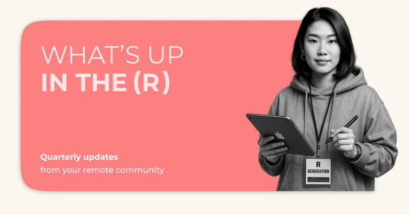 ✨ What's up in the (R) ? #07