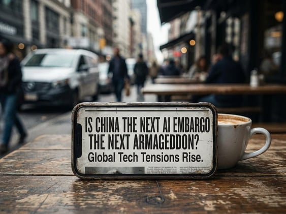 Is China The Next AI Embargo... 