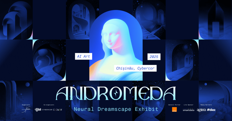 Andromeda - călătoria într-o nouă dimensiune a artei conturată de inteligența artificială.