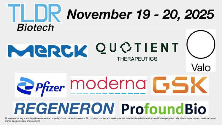 Biotech & Pharma Updates | November 19 - 20, 2025