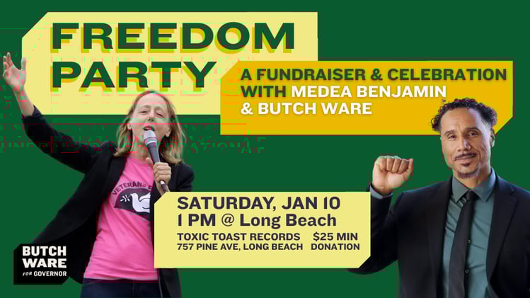Join me, Jan 10 @ the Freedom Party in Long Beach