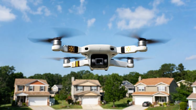 The Sky Is Now Part of Walmart’s Supply Chain