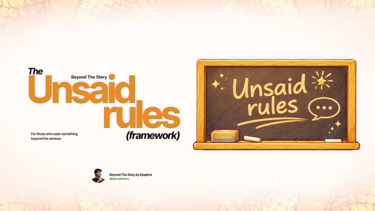The Unsaid Rules Framework