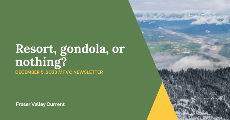 Tuesday - Dec. 5, 2023 - Resort, gondola, or neither?