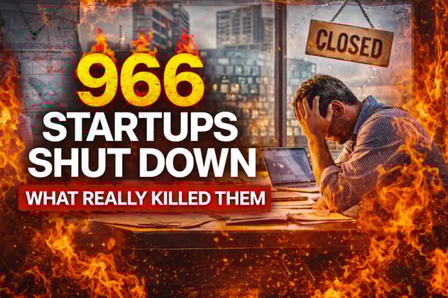 The Startup Massacre: 966 Companies Dead