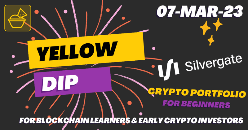🧀 Crypto's favourite bank is in danger & how we did this week with our beginner portfolio