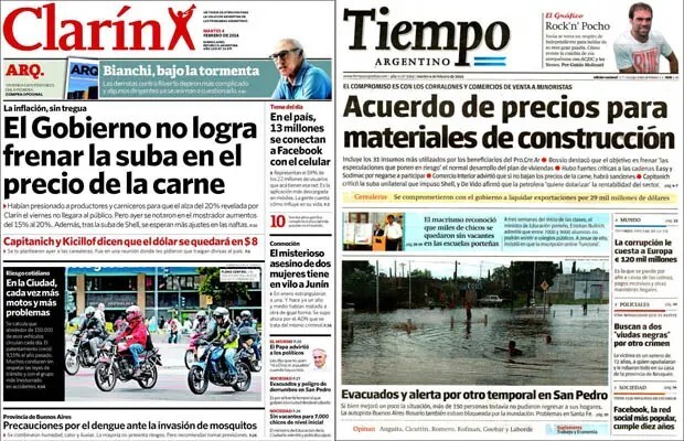 Uribarri y el campo, habla Cristina, aumento de la carne, acuerdo de precios para construcción, escuelas sin vacantes