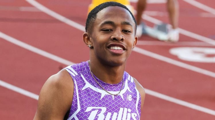 Quincy Wilson’s Track Return Twist
