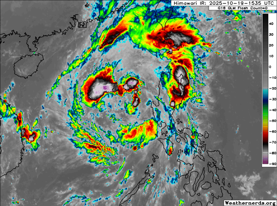 Tropical Depression Fengshen (30W / Ramil) – Tropical Cyclone Advisory #7: 1500 UTC 19 October 2025