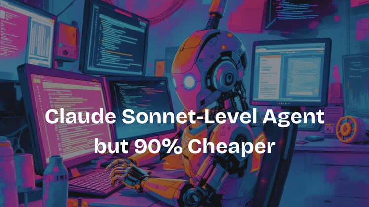 Claude Sonnet-Level Agent but 90% Cheaper