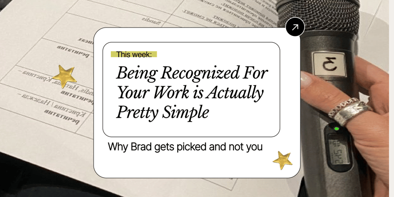 Being Recognized For Your Work is Actually Pretty Simple