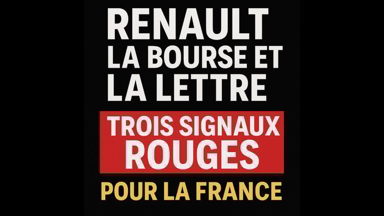 🇫🇷 Cette Semaine, Trois Bombes Économiques Secouent la France