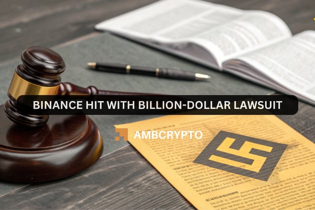 Binance hit with billion-dollar lawsuit