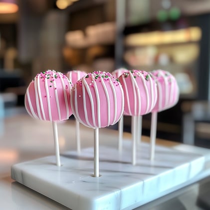 Homemade Vanilla Cake Pops