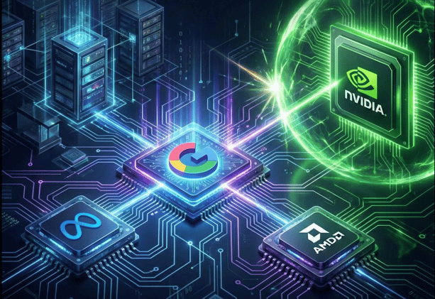 AMD ดิ่ง -4%!! "ดับฝัน" หลัง META หันไปซบ GOOGL!!