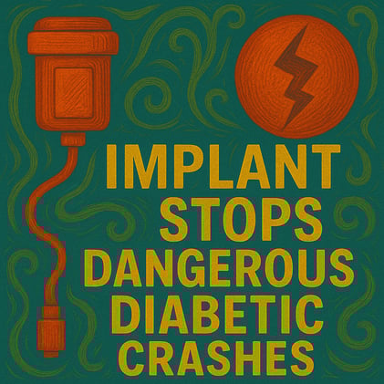 Consumers Defy Tariff Fears, Japan’s Political Shakeup and Implant Stops Diabetic Crashes