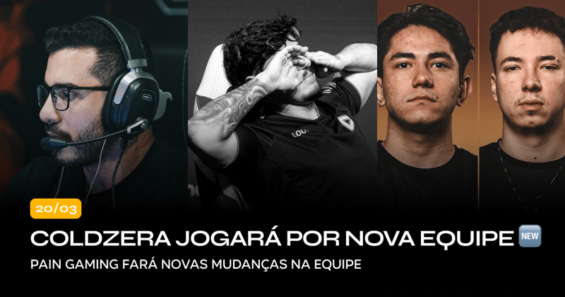 Coldzera jogará por nova equipe 🆕
