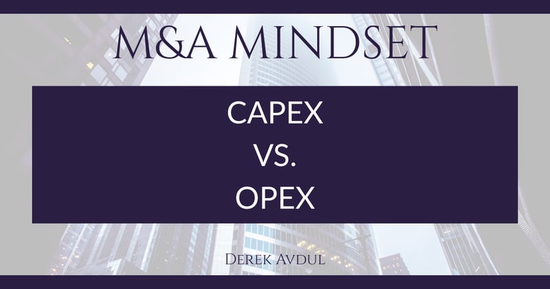 Capex vs. Opex
