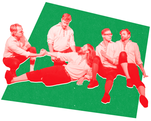 Notice the moment, quiet the noise, raise the curtain