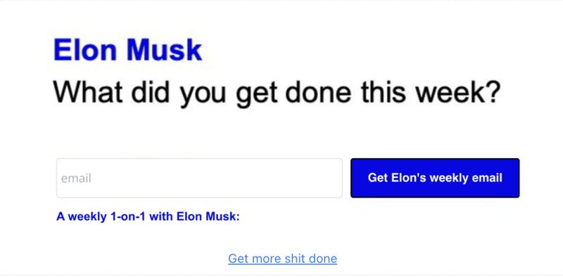 What did you get done this year?