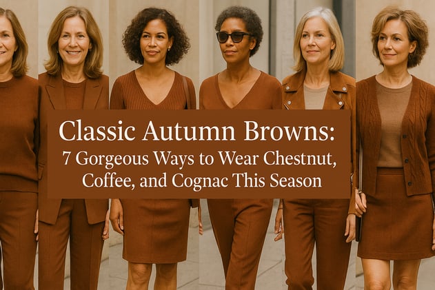Classic Autumn Browns: 7 Gorgeous Ways to Wear Chestnut, Coffee, and Cognac This Season