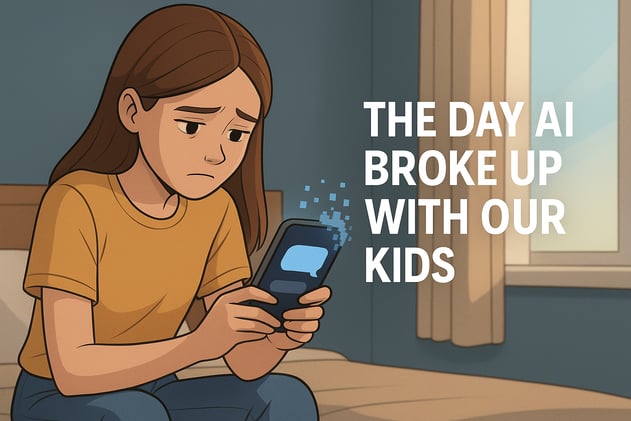 The Day AI Broke Up with Our Kids