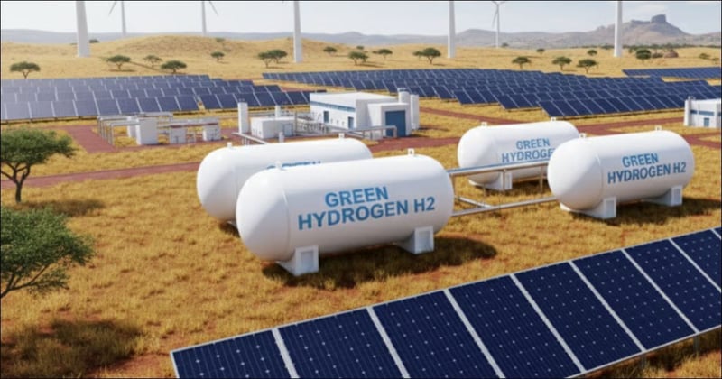Green hydrogen demand drives mega renewables