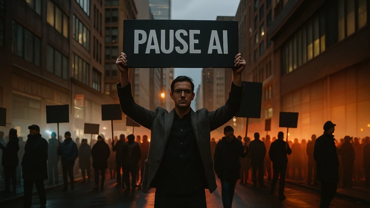 🚨 Global leaders demand halt on AI