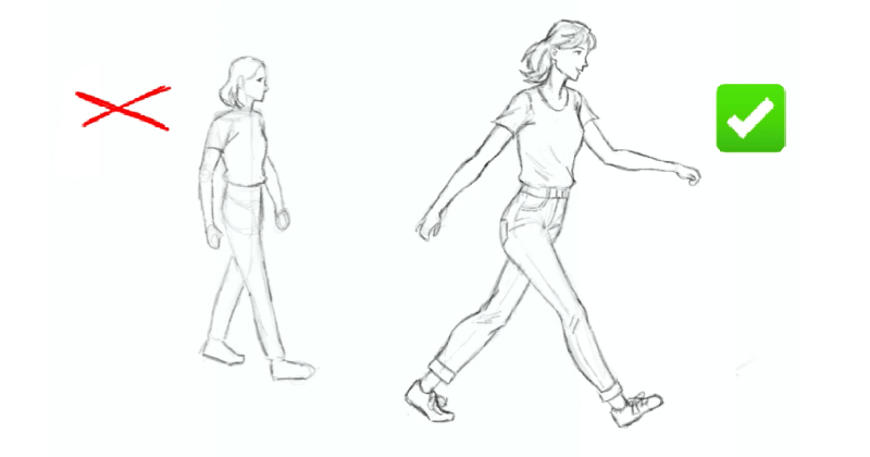 Want your art to look alive? Copy this pose tip.