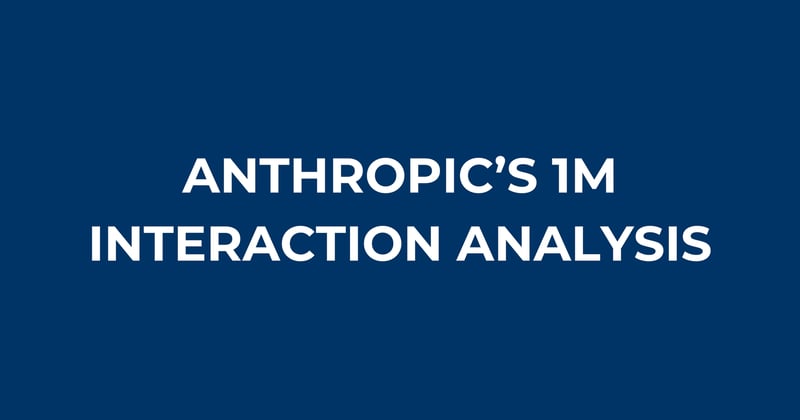 Anthropic’s first-of-its-kind 1M interaction analysis