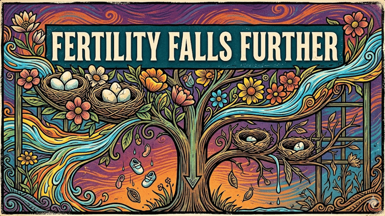 Epstein Allegations Denied, AI Threat Rising and Fertility Falls Further