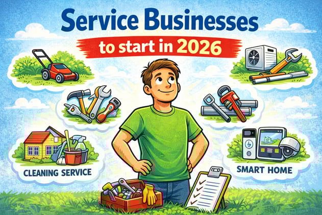 Service Businesses to start in 2026