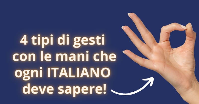 🤌 4 tipi di gesti con le mani che ogni ITALIANO deve sapere!