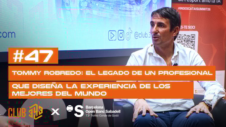 🎙️ Episodio con Tommy Robredo, Ex tenista Top 5 y Director Deportivo del Barcelona Open Banc Sabadell