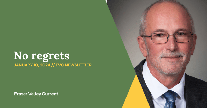 Wednesday - Jan. 10, 2024 - No regrets