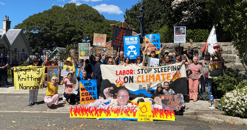 “Our future on the line”: young protestors reject Labor’s climate plan