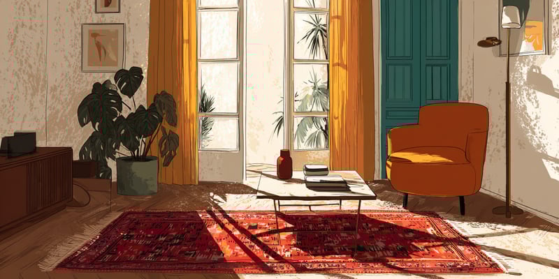 The voice that walks on my rug