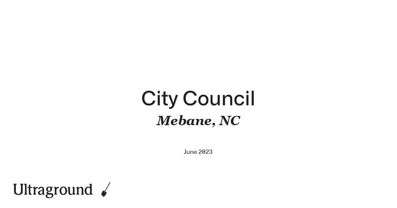 Mebane City Council