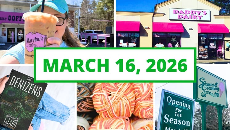 Local author event, a craft supply swap & more!