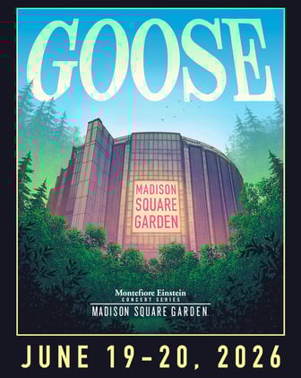 Goose Announces Two-Night Return to MSG: June 19–20 🍎