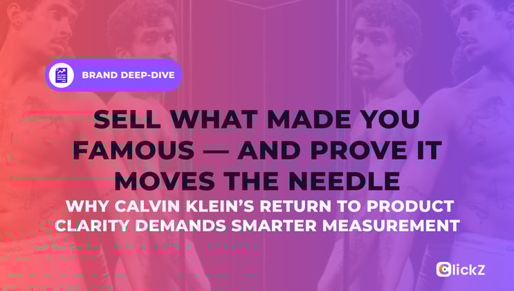 Sell What Made You Famous — And Prove It Moves the Needle