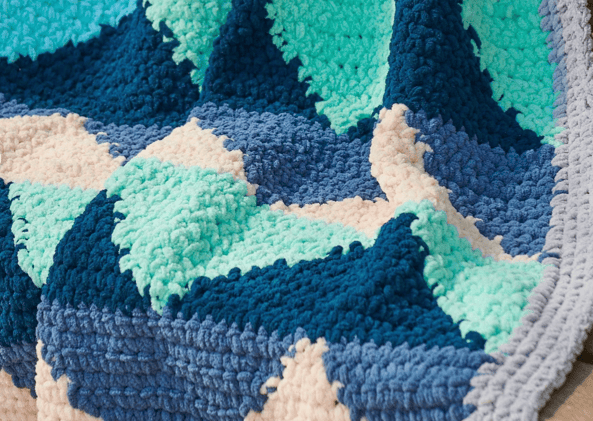 Hook Some Flowers (and a Bold Throw Too)