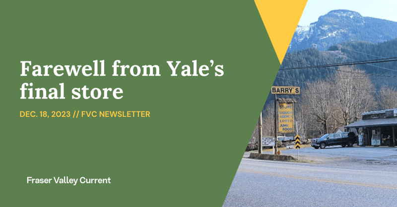 Monday - Dec. 18, 2023 - Yale's final store closes