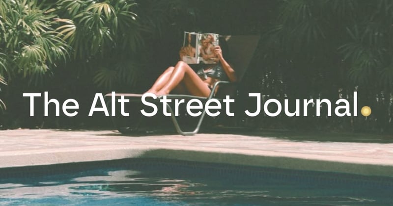 AltSpot Insider: Navigating Wealth Beyond the Noise - Issue #1