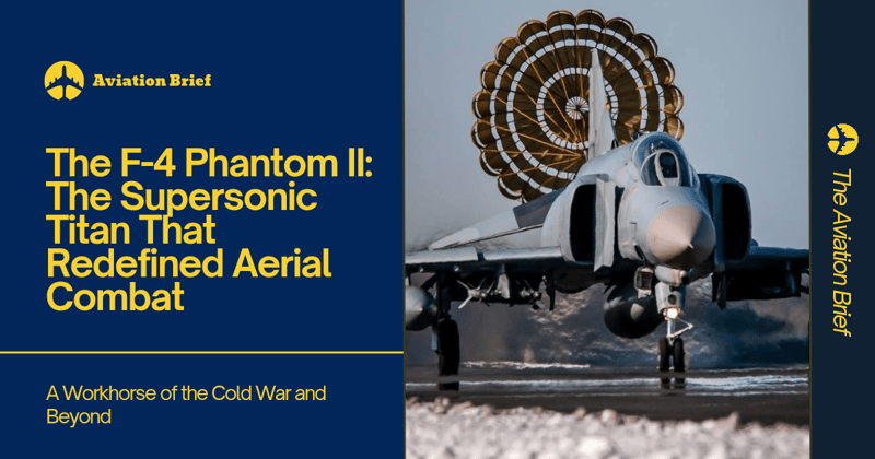 The F-4 Phantom II: The Supersonic Titan That Redefined Aerial Combat