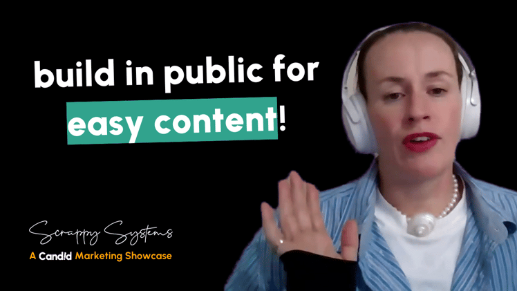 What if you never had to "make" content again?