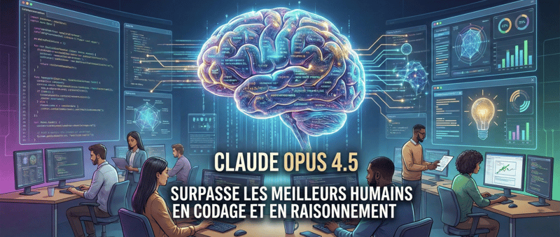 Claude sort Opus 4.5 : il surpasse les humains en codage et en raisonnement