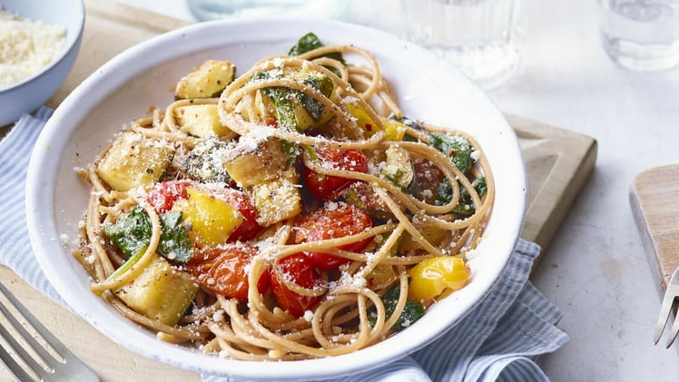 Quick Vegetable Pasta in 20 Minutes