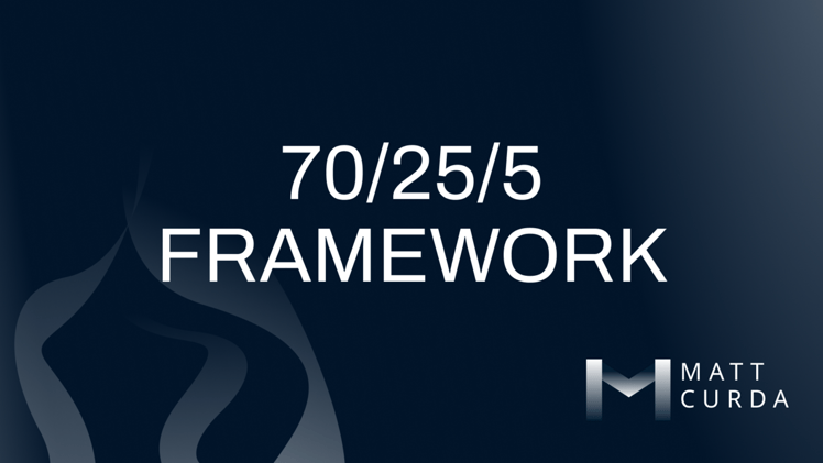 My 70/25/5 Crypto Framework