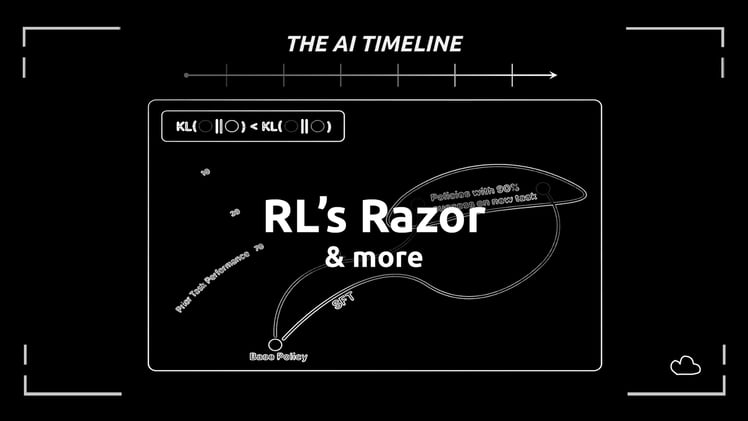 RL's Razor: Why Online Reinforcement Learning Forgets Less